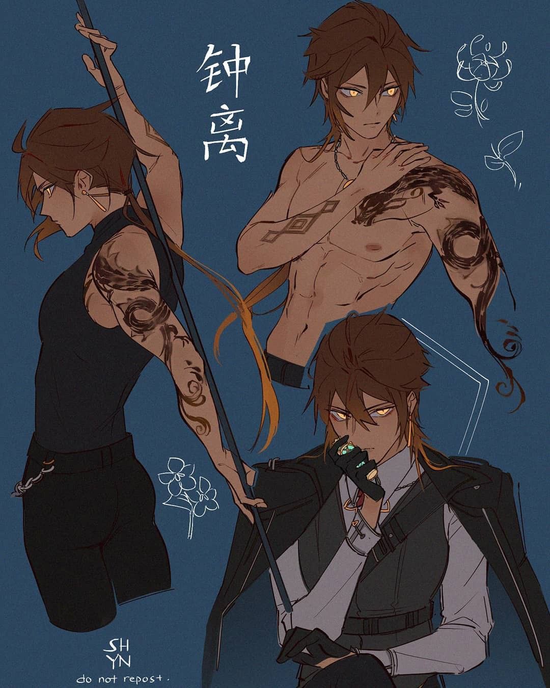 座りポーズ 姿をした褐色肌の女性 女の子SKIMA スキマ