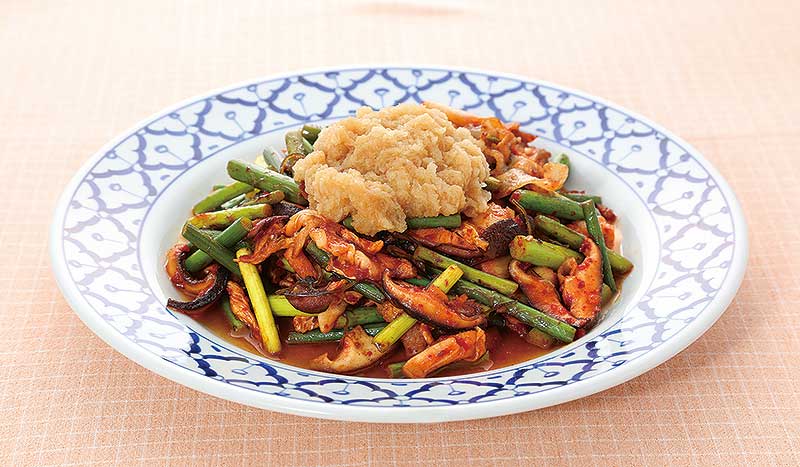 鶏肉とにんにくのスタミナソテ