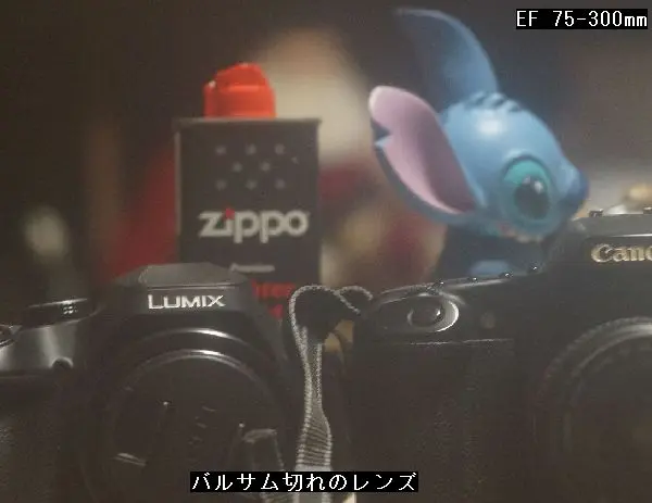 タムロンSP300F2.8 バルサム切れ 泣: フォトン