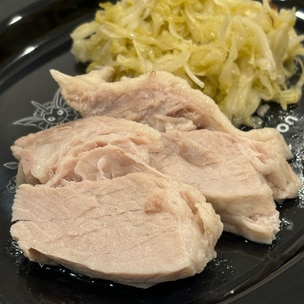 圧力鍋使用で簡単塩麹のアイスバイン