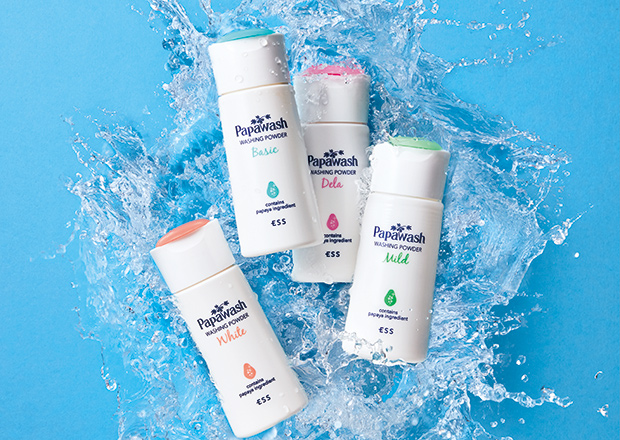 酵素洗顔料 パパウォッシュの洗顔パウダー 40代からの角質ケアESS Papawashわが家のコトモノ