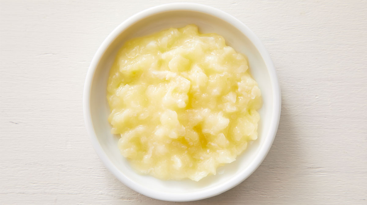 離乳食中期 じゃがいものトマトがけ