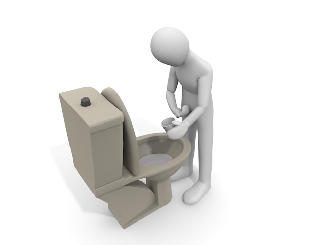 尿検査のイラスト🎨 フリー素材 看護roo! カンゴルー