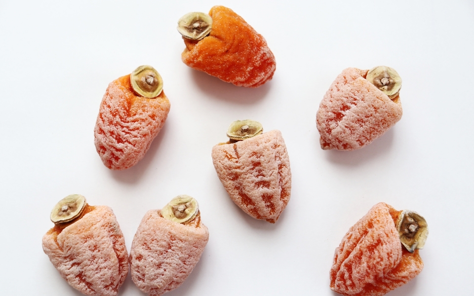 硬い柿をとろけるスイーツに♡