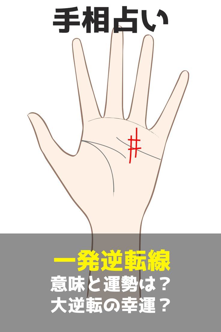 人生大逆転の手相。「成り上がり線」とは - LOCARI ロカリ