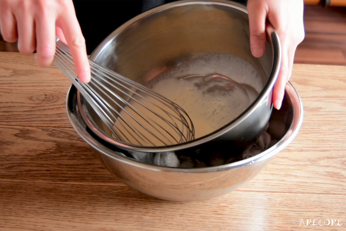 生クリームを時短で固めのホイップクリームにする方法