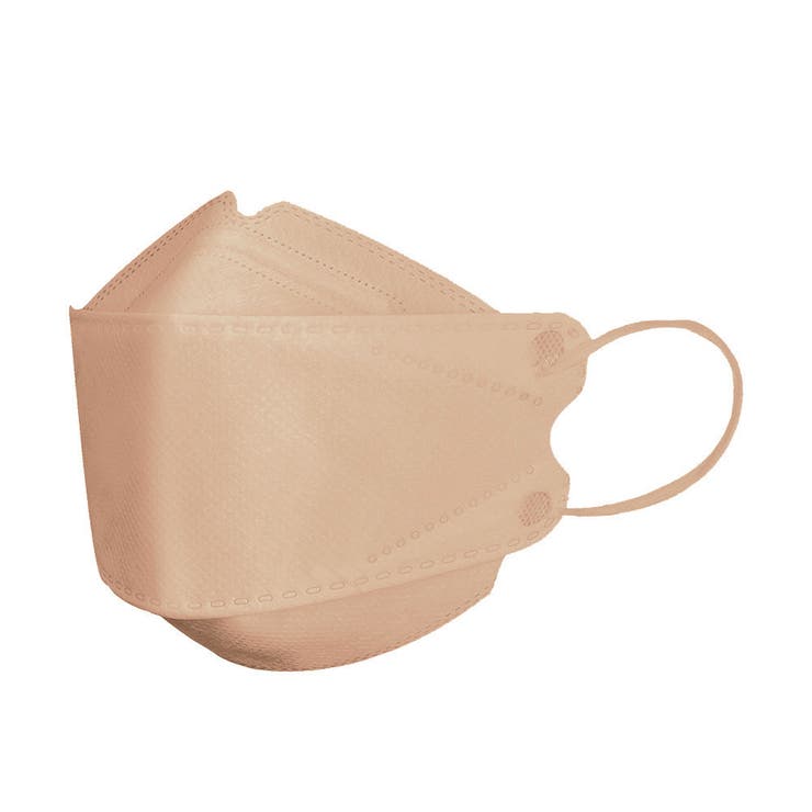息苦しくない使い捨てマスク！3D立体マスク 30枚入り・ベージュ を買うなら つばさショップJIS規格マスク、JIS適合マスク、マスク ・手袋等の仕入れや国産マスクの大量購入ならつばさショップ