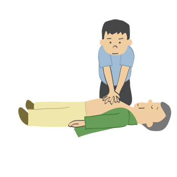 救急外来の女性患者に心臓マッサージと蘇生を与える医師の手の写真素材・画像素材 Image 145652576