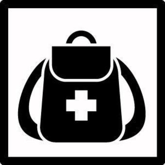 非常用持ち出し袋と中身 防災バッグ主線あり のイラスト素材200982137 毎月1点無料 フリー のストックフォト イメージマート