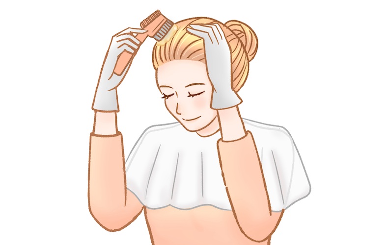 ヘアケアセラピストがあなたにピッタリのヘナを選びます