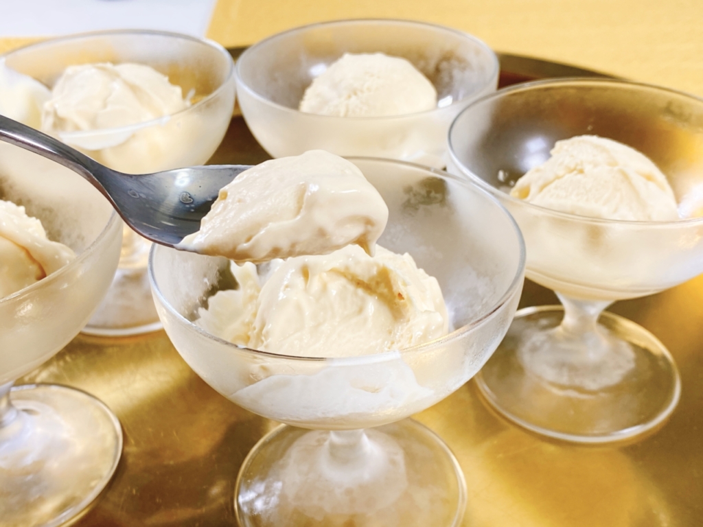 ブルーベリープロテインアイス