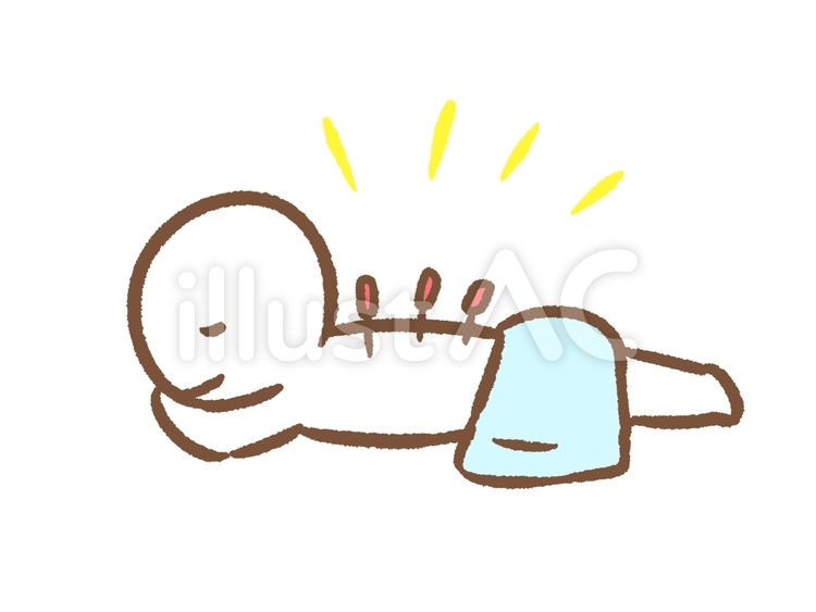 医師 鍼灸・整体師のイラスト 指差しポーズをする白衣の男性無料フリーイラスト素材集 Frame illust