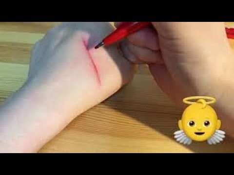 傷メイク 手11 ちぎれそうな指クラフト＆DIY