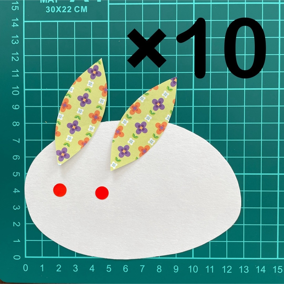 ０歳児の雪うさぎせいさくっと