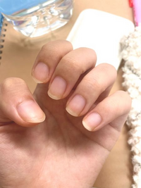爪が大きい人 ネイルTikTok