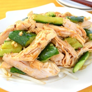 鶏むね肉とさつまいものバターしょうゆ炒め