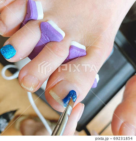 夏のフットケアコースBemilu nail&beauty