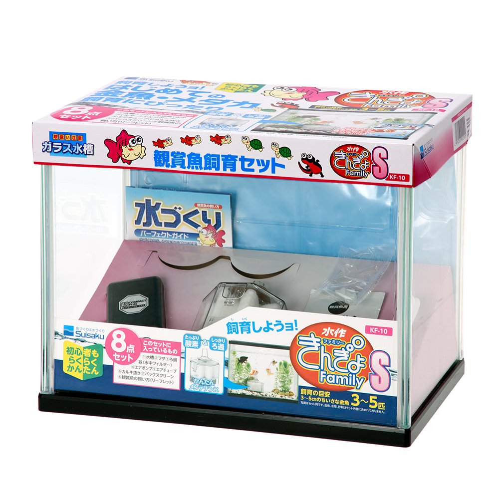 リトルアクアリウム金魚飼育基本６点セット 水作 ガラス水槽セットホームセンター通販はDCMオンライン