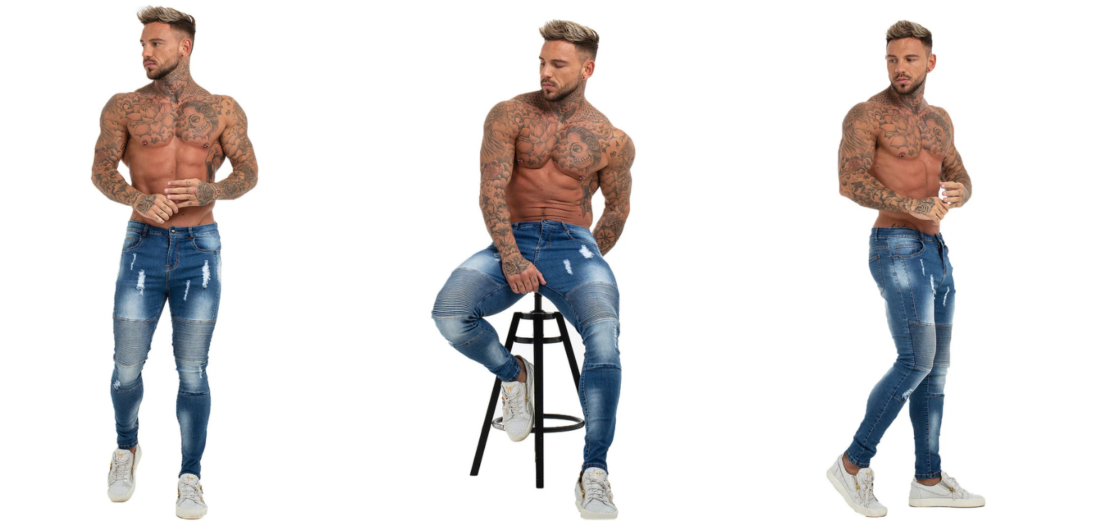 ハイライトされた脚の筋肉の背面を持つ3 D男性医療図無料写真