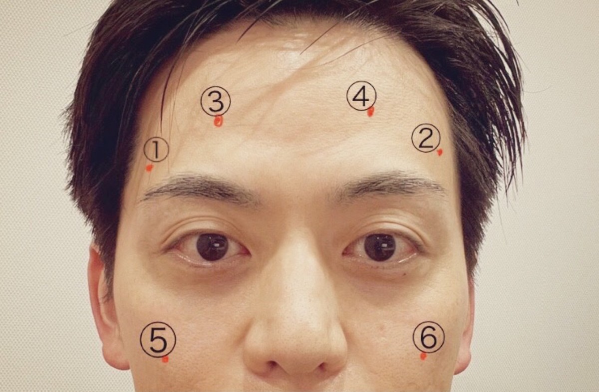 ホクロ位置占い：顔回りのホクロの意味と運勢を占うTikTok