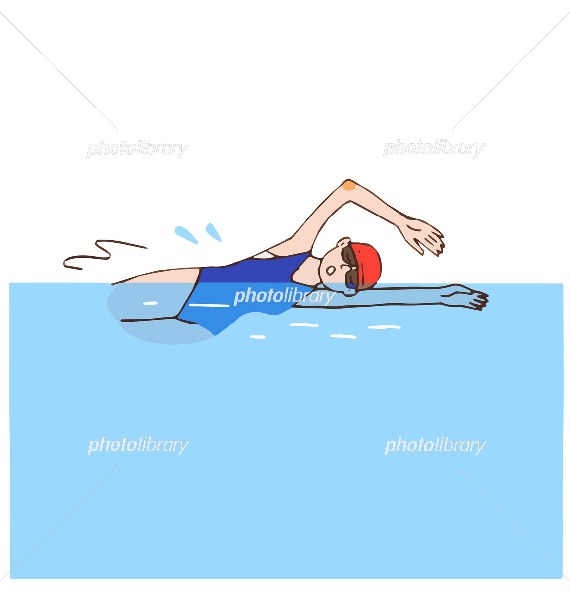 530点を超える水泳 平泳ぎのイラスト素材、ロイヤリティフリーのベクター素材グラフィックスとクリップアート - iStockラグビー,バレーボール