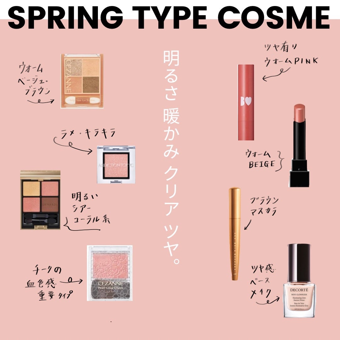 イエベ春」のアイデア 9 件イエベ春, パーソナルカラー メイク, イエベ