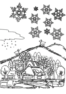 果物の塗り絵 フルーツがたくさん！高齢者の脳トレにもなる簡単塗り絵ハートページナビ