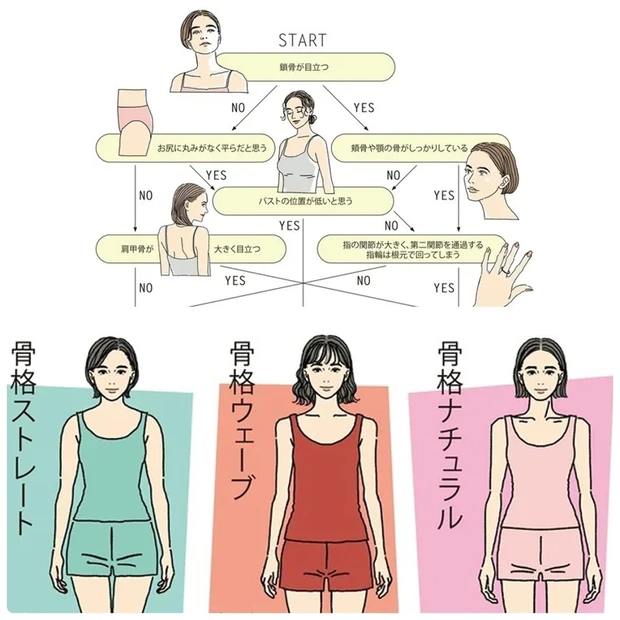 骨格3タイプ別おすすめダイエット方&食事のコツ！うし子