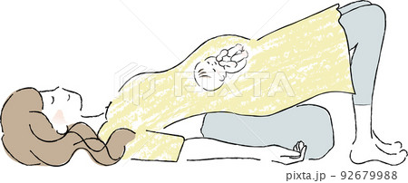 安産体操のやり方をイラストで紹介！産道をやわらかくするって本当？ - こそだてハック