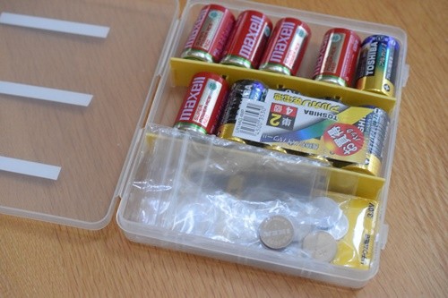 乾電池の保管方法KAYOTH no HandMade LIFE