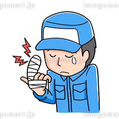 ひーん、怪我しちゃったー作品詳細ILLUST DAYS シンプルイラストポートフォリオ