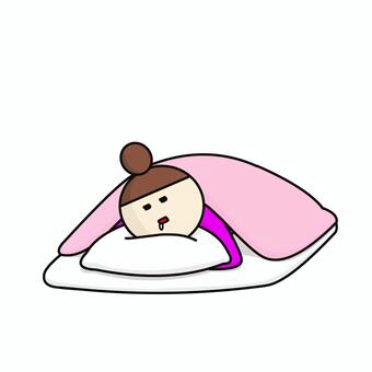 二度寝 – illust STAMPOイラスト スタンポ