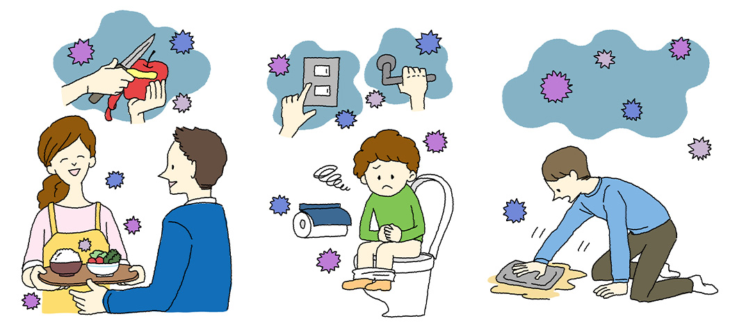 動画掲載中！ ノロウイルスによる食中毒予防のための啓発資料広島県
