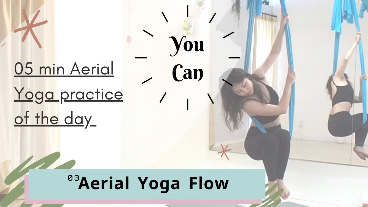 エアリアルヨガ 初心者用ブランコ＆逆さまポーズ