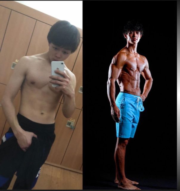 ガリガリの男性が6カ月間筋トレを続けると「めっちゃかわってるすげえ！」「尊敬します」見違えるような驚きの成果が200万再生 2 3ライフスタイル ねとらぼ：2ページ目