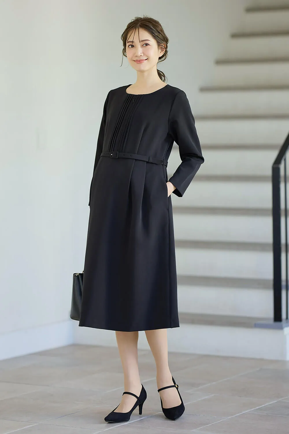 妊娠中の冬のマタニティコーデ特集