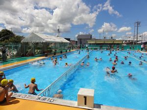 ７月 高見小プール開放 - 高見学区連絡協議会ウェブサイト