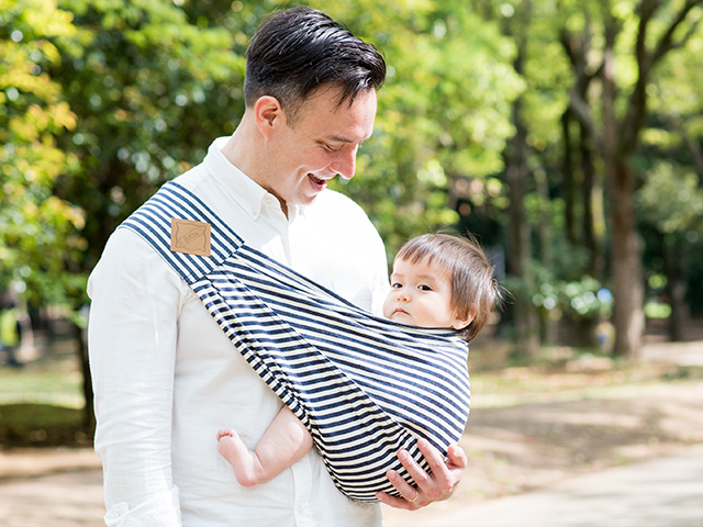 簡単・軽量・コンパクト 新生児から使えるスリング「ベッタ キャリーミー !Bétta Carry me !」のご紹介