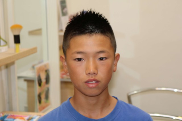 中学男子 ショートマッシュTikTok