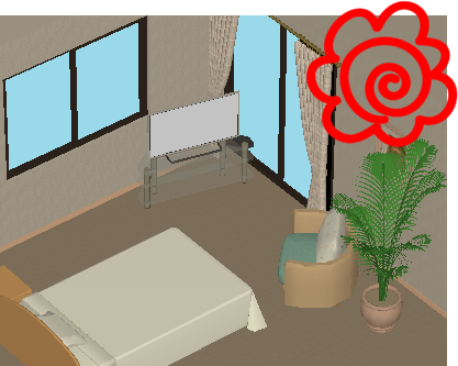 寝室風水 ベッドとドア・窓の位置を整えて安心できる寝室に - 運びをよくする風水インテリア