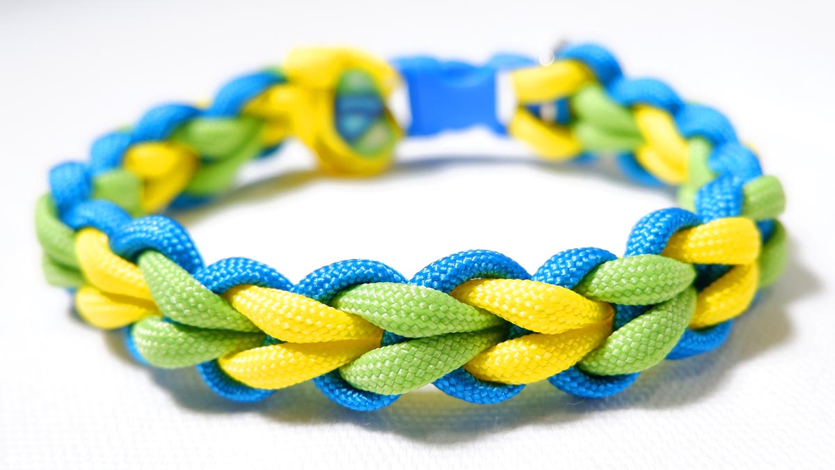 ハート編み ラブ編みパラコードリード カフェリード 受注生産リード・首輪 Hanamaru 通販 11961391Creema クリーマ