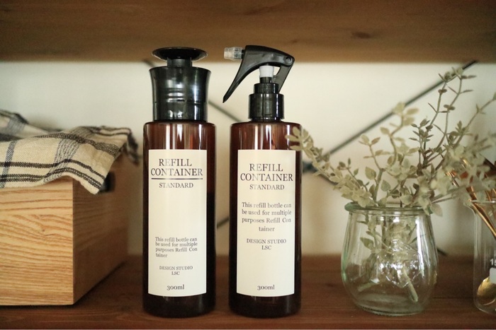 生活感ゼロ”には欠かせない♪おすすめ「詰め替え容器・ボトル」18選キナリノ