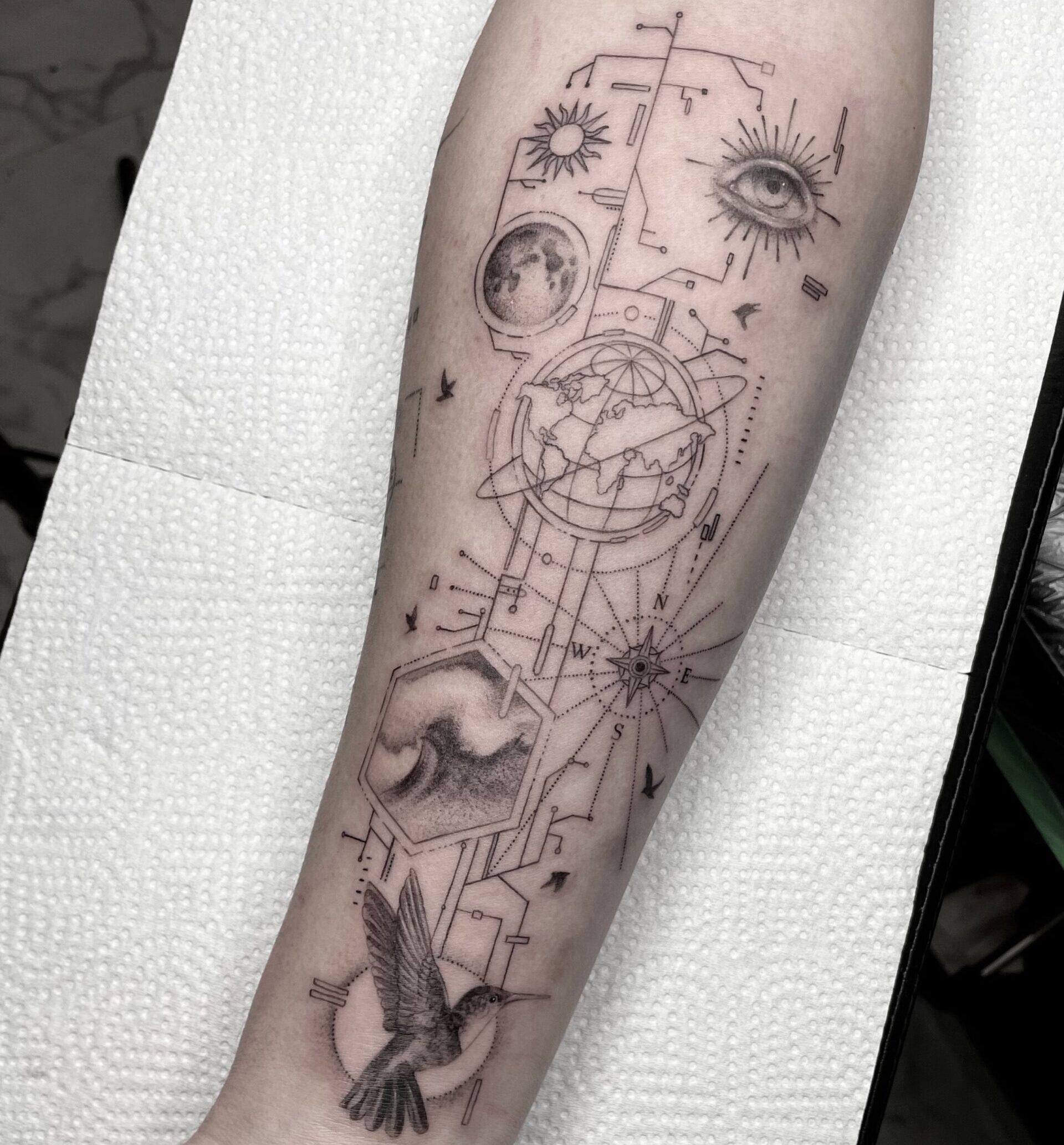 楽天市場 英文字you are in my heart タトゥーシール 6*10cm wm276 : DECOSTE