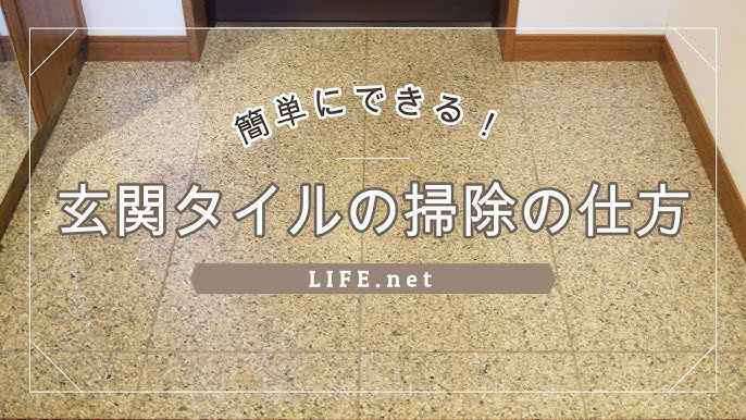 カンタン大掃除 玄関は