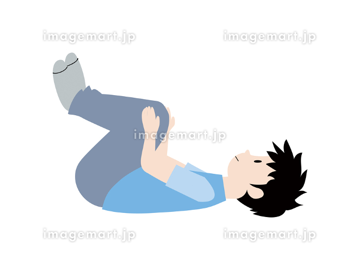 下半身 動的 膝抱え