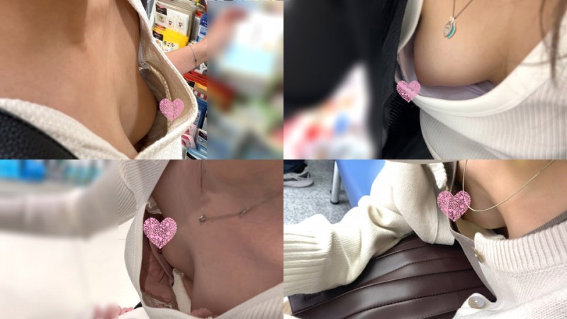 おっぱいハンター スキだらけの胸チラ胸ポロを観察 巨乳動画無料サンプル、配信 ストリーミング B10F.jp