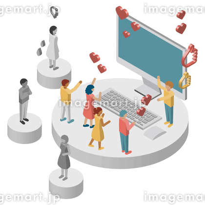 メリットとデメリットの比較イメージイラスト、ベクター Stock VectorAdobe Stock