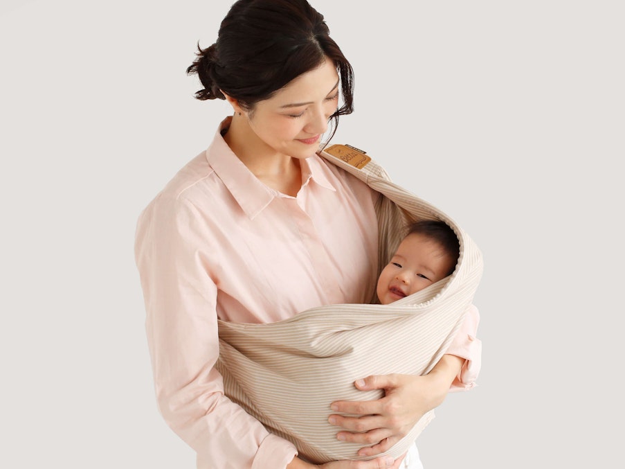 楽天市場楽天1位ケラッタベビースリング 抱っこ紐 新生児 スリング 横抱き 首すわり前 成長に合わせて使える6WAY 抱っこひもu-sling 送料無料: ケラッタ 楽天市場店