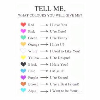 ハートの色の意味とは？恋愛における解説TikTok