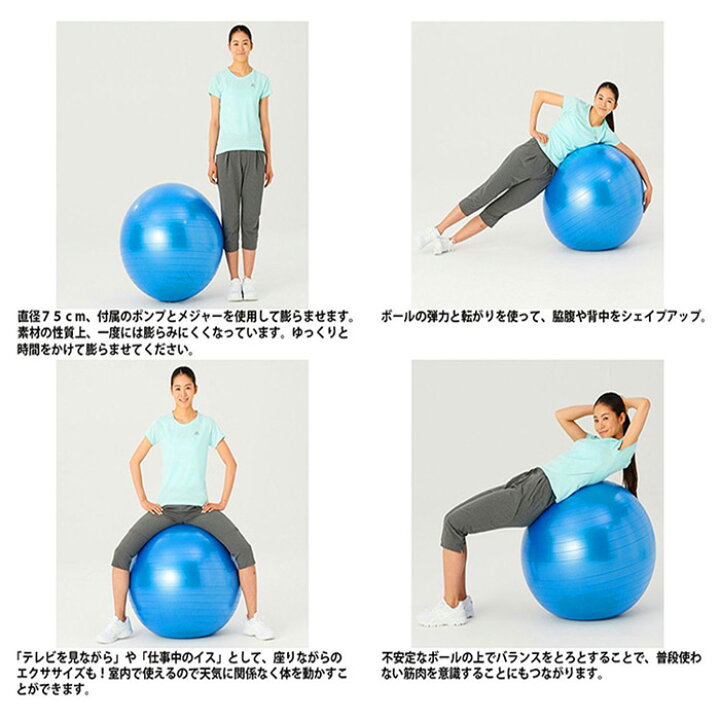 バランスボール エクササイズボール Balance Ball極-KIWAMI-